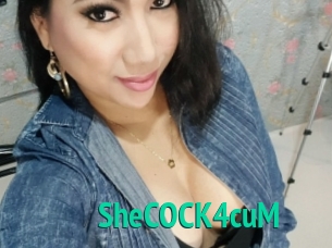 SheCOCK4cuM Tube video trans